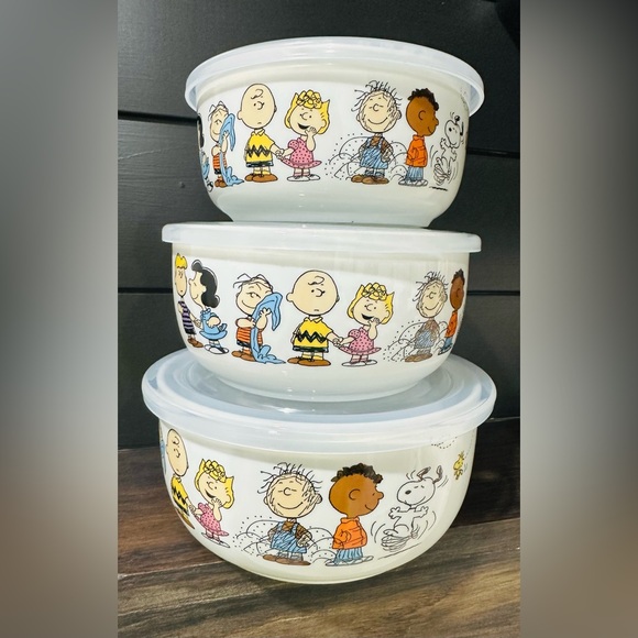Peanuts Character Food Storage Set - White - Picture 2 of 3